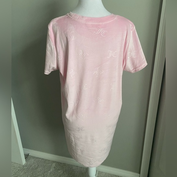 Juicy Couture Light Pink Sleep Shirt Dress - Picture 3 of 5